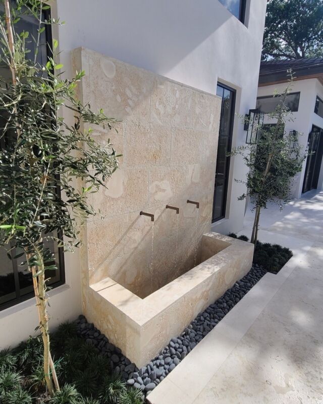 Beautiful Fountain - original design and custom built by us 

Swipe to see our hard working team do what they do best 

#miamigeneralcontractor #homeimprovement #homeremodel #miamiconstruction
